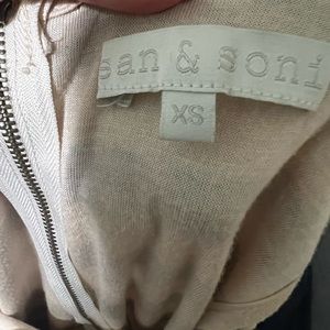 Anthropologie mixed media dress as XS